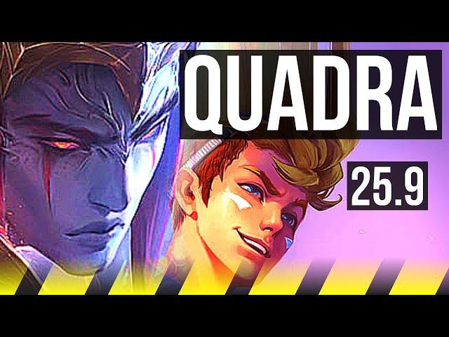 APHELIOS & Karma vs EZREAL & Sona (ADC) | 12/0/7, Quadra, Legendary | KR Challenger | 25.9