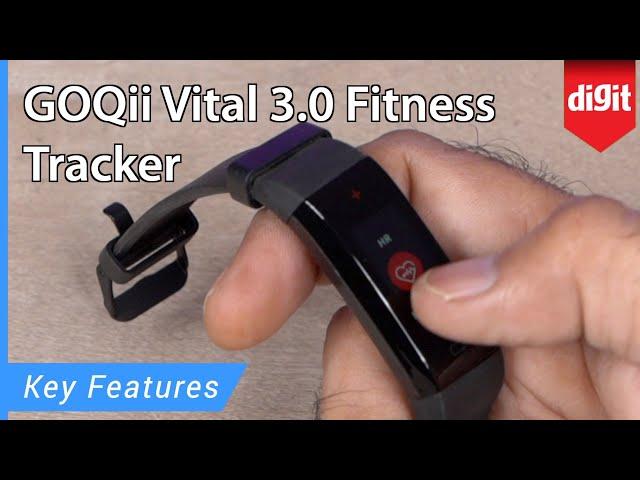 GOQii Vital 3.0 Fitness Tracker Key Features