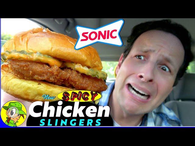 Sonic® SPICY CHICKEN SLINGER Review  | Peep THIS Out! 