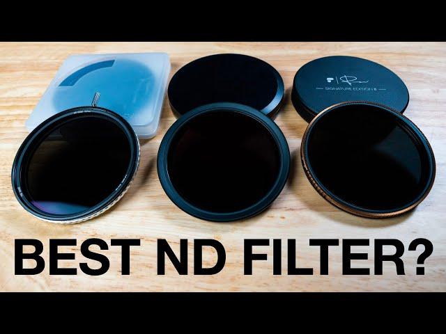 Polar Pro / NiSi Tru Color / Moment - Variable ND Filter Comparison