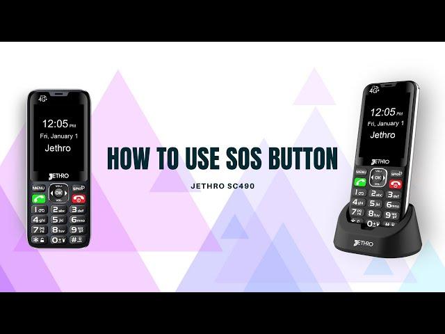 Jethro SC490 - SOS Button Tutorial