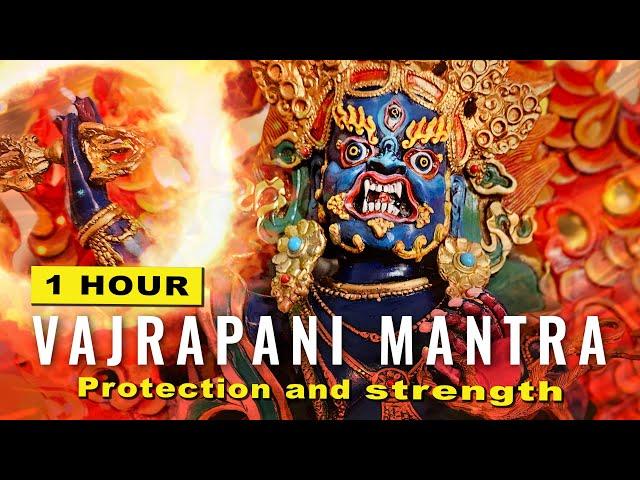 Vajrapani Mantra 1 Hour for Protection, Strength and Power with beautiful meditative images