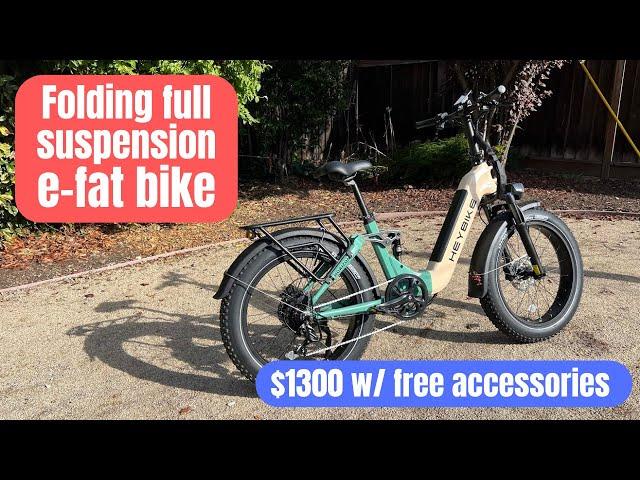 Heybike Horizon ebike review - great value commuter ebike with many included extras