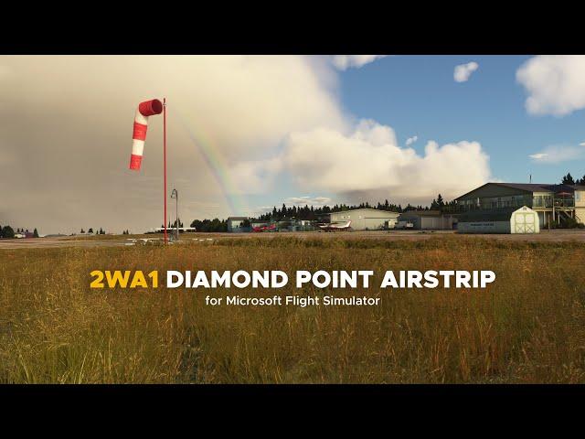 Orbx - 2WA1 Diamond Point Airstrip for MSFS