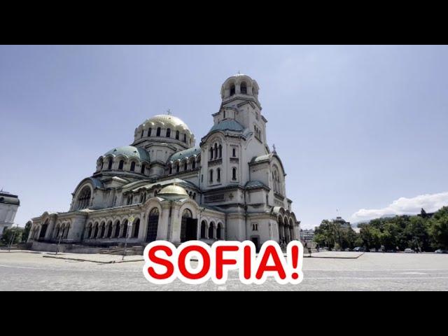 Sofia Bulgaria Walking Tour 4K