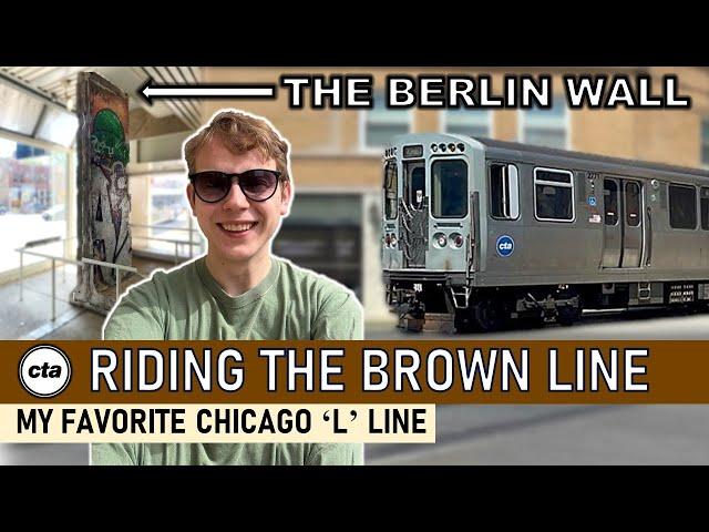A Piece of the Berlin Wall in a Chicago Train Station