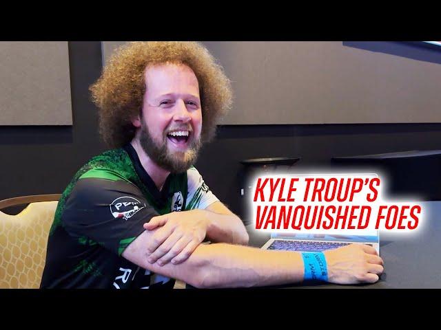 Does Kyle Troup remember his title-match opponents?