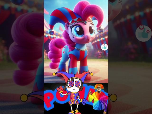 Ai Draws Digital Circus But Pinkie Pie Pony