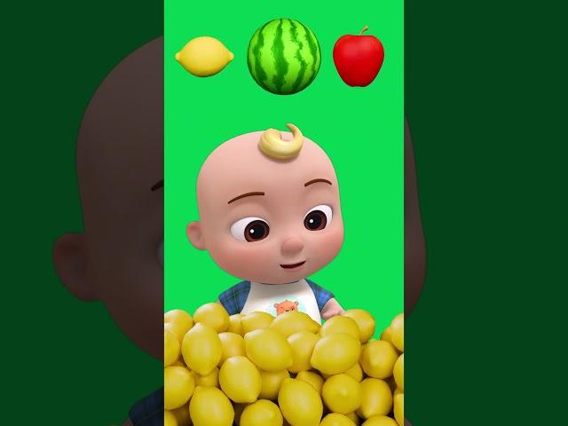 Name the Fruit as it Falls!  Kids Learning Game!