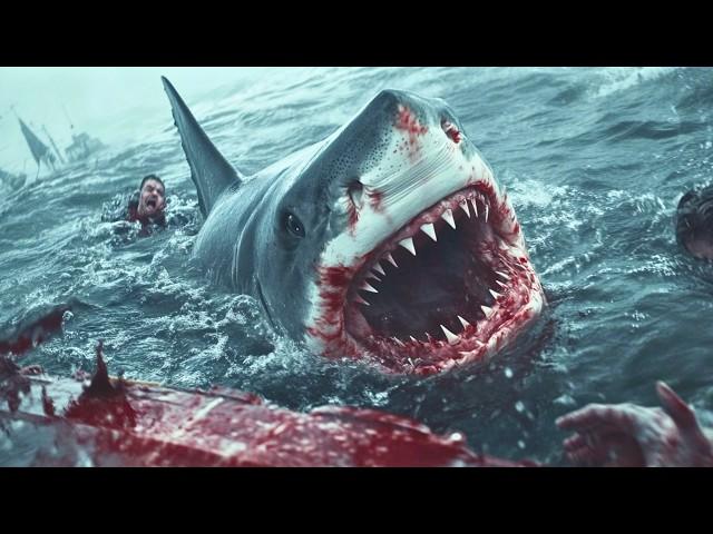 BEST HORROR Movie | Lost at sea, battling both shark and survival | Full Movies in English HD