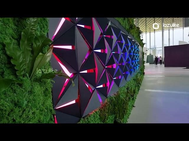 Kinetic Motion Reactive Wall | Creative Brand Activation | Interactive launch