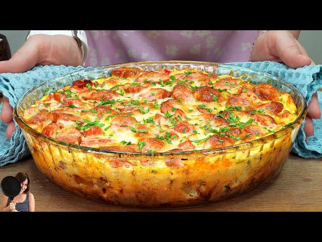 The most delicious recipe with potatoes! You will cook it every day! Dinner in 10 minutes