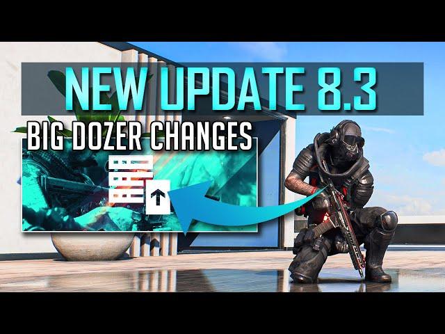 Battlefield 2042 New Update 8.3 ► Dozer Nerfs and Changes For The Future of The Franchise?