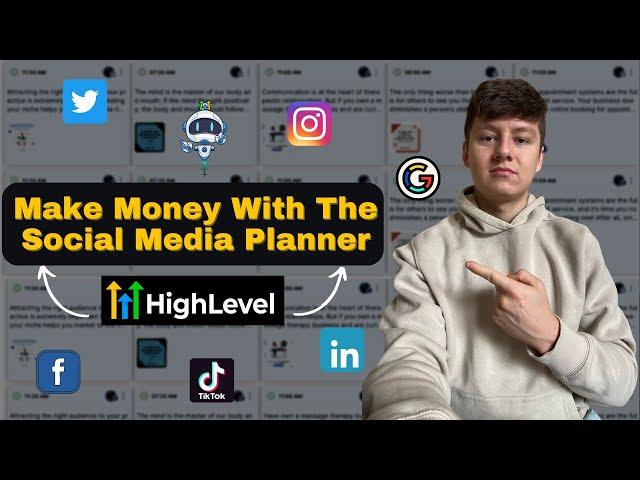 Setting Up And Selling GoHighLevel Social Media Planner (Full Guide)