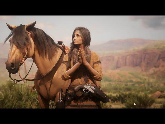 Super Cute Native Teen - Red Dead Online Female Character Creation