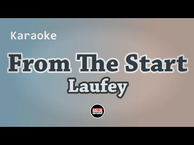 Laufey - From The Start Karaoke