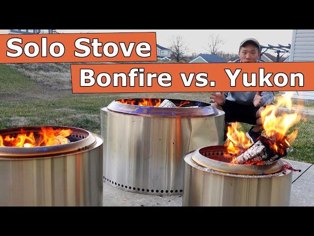 Solo Stove Bonfire vs  Yukon | Is Bigger Better?