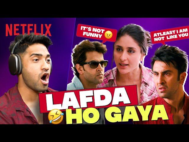 @Thugesh REACTS to Bollywood's EPIC LAFDA Scenes  | Netflix India