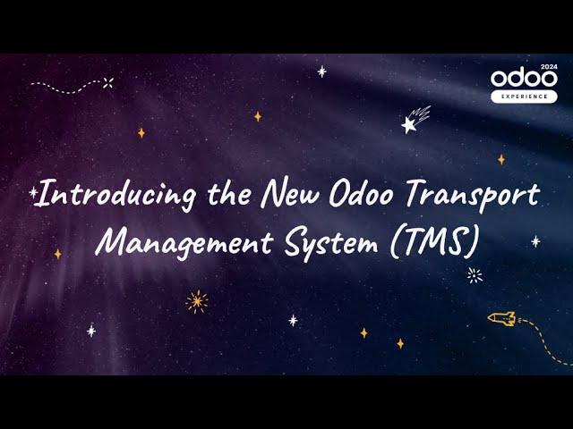 Introducing the New Odoo Transport Management System (TMS)