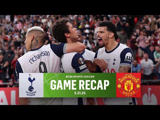Tottenham wins 1st Europa League title since 1984 | 2025 Europa League Final Recap