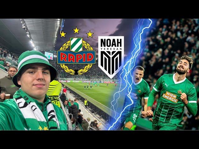 RAPID gegen FC NOAH | Conference Leauge | Beljo ist Goated | Stadionvlog | Alexice99