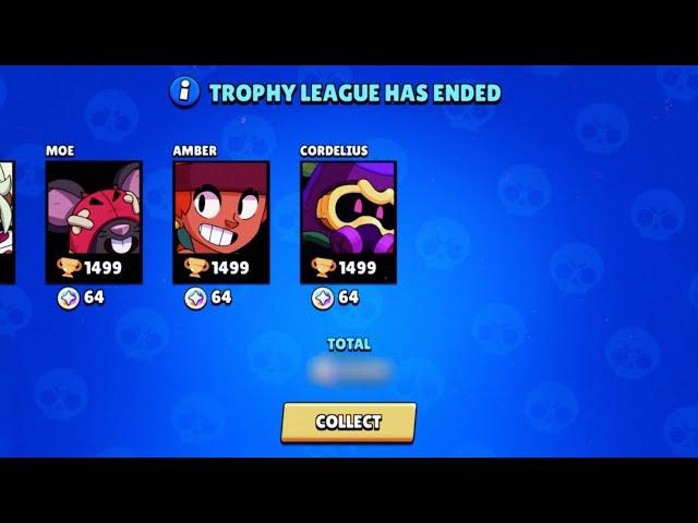 137.000 TROPHIES RESET IN BRAWL STARS 