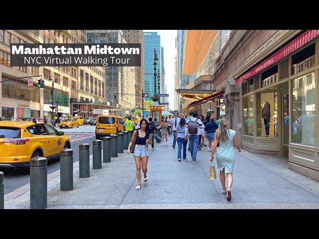 New York 4k Virtual Tour - Walking in Manhattan NYC