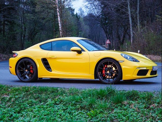 Porsche 718 Cayman S (350hp) - DRIVE & SOUND (60FPS)