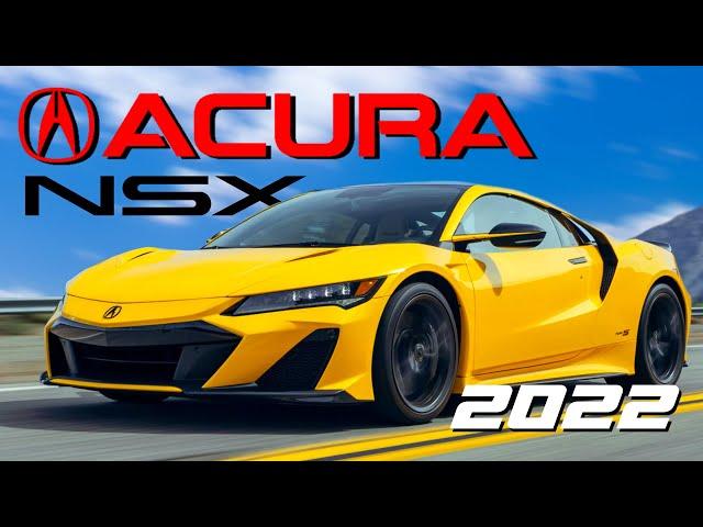 2022 Acura NSX: Last Ever V6…