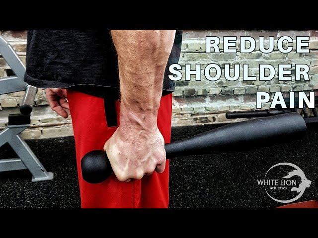 Steel Club Exercises to Prevent Shoulder Pain| Grip Strength & Shoulder Pain (2019)