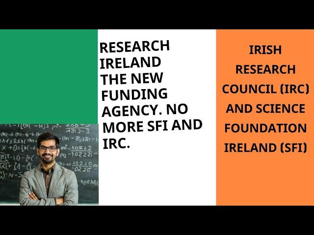 Research Ireland: New Unified Agency for Research & Innovation Funding