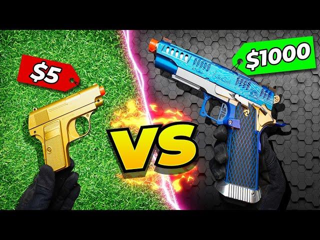 Cheap vs Expensive Airsoft Pistols! EP.2