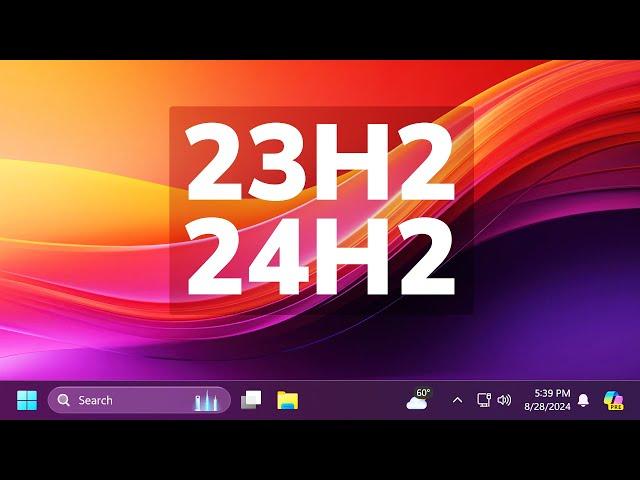 New Windows 11 23H2 + 24H2 Updates on Main Release – New Features (Builds 22631.4112 + 26100.1591)