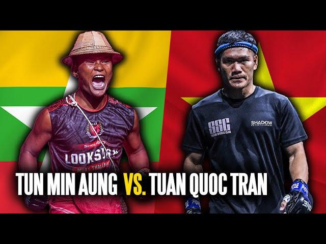 Tun Min Aung  vs. Tuan Quoc Tran  Was An All-Out Frenzy!