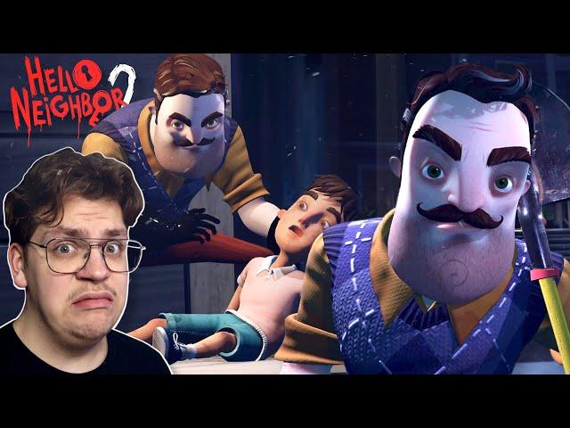 Näin NAAPURIN KIDNAPPAAMASSA! Hetkinen... onko tuo hänen POIKA?!  | Hello Neighbor 2 #1