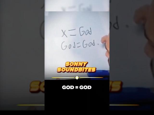 God = God #dawah #islam #sonnyfaz #shorts #chrsitianity