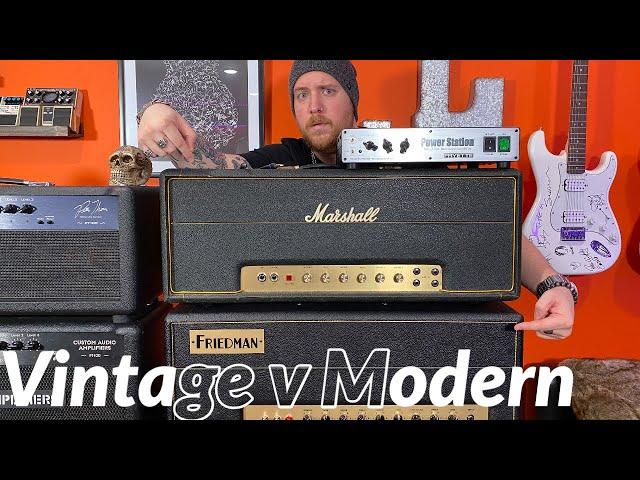 VINTAGE MARSHALL PLEXI vs FRIEDMAN BE-100 | Amp Shootout Vol. 1