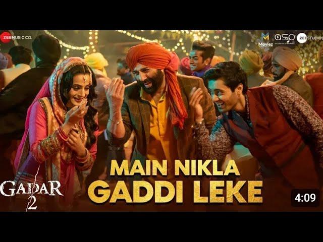 Main Nikla Gaddi Leke | Gadar 2 | Sunny Deol, Ameesha, Utkarsh | Mithoon, Udit, Aditya  Uttam