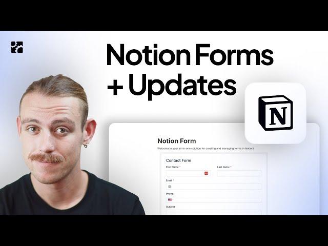 NEW Notion Forms and MORE Updates from Notion