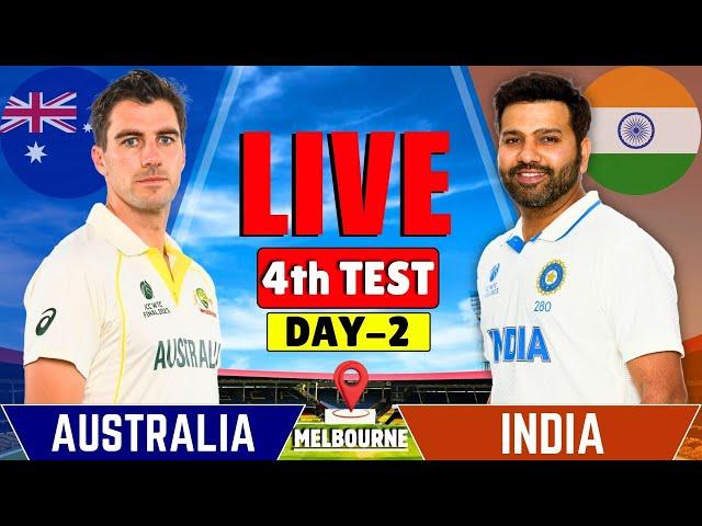 India vs Australia, 4th Test, Day 2 | IND vs AUS Live Match | Live Cricket Match Today | IND VS AUS