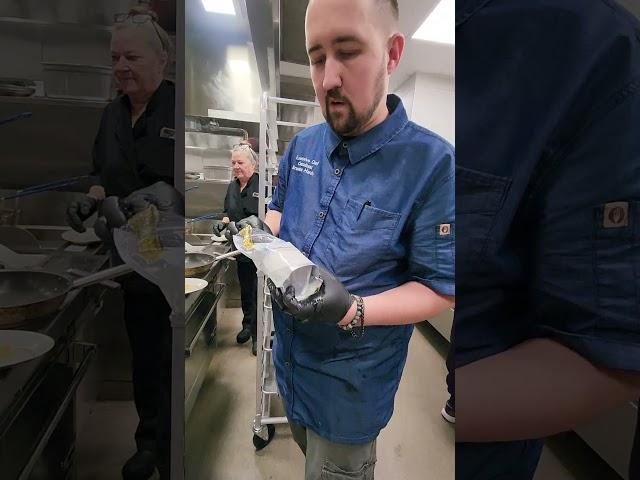 Chef Brandon Marsh preps a @turnernewzealand3405 #grassfed #filet Amrit Ocean Resort #rivierabeach