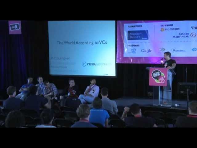 The World According to VCs  - Startupfest 2012