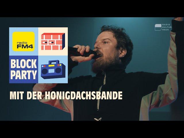 FM4 Blockparty mit der Honigdachsbande