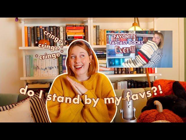 Reacting to my Favorite Fantasy Books of 2017?! (my most popular video yikes)