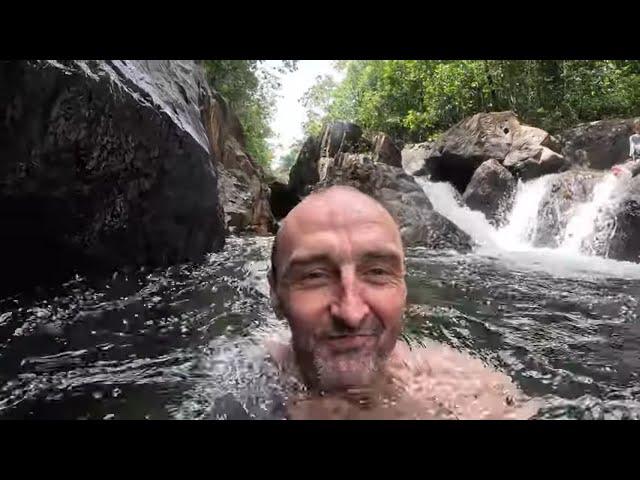 Koh Chang Jungle Trek and Falling into Waterfall