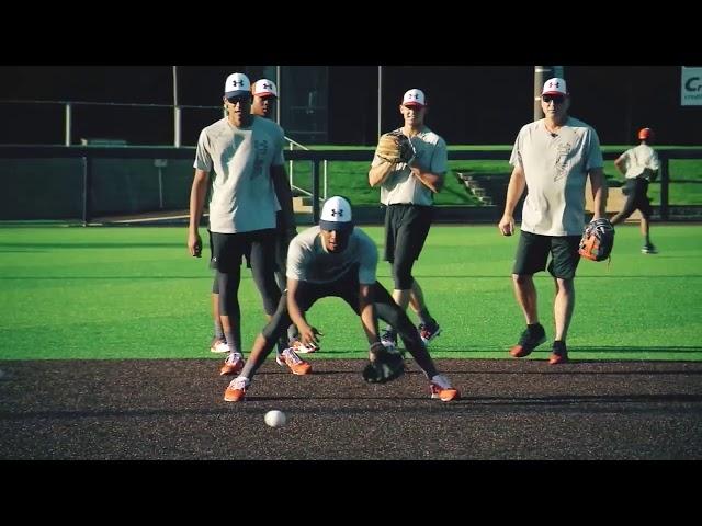 Double play drills with Bill Ripken