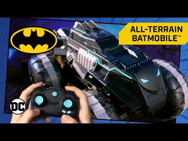 Batman All-Terrain Batmobile RC! - How To Drive, Charge & Operate on Land AND Water | Batman Toys