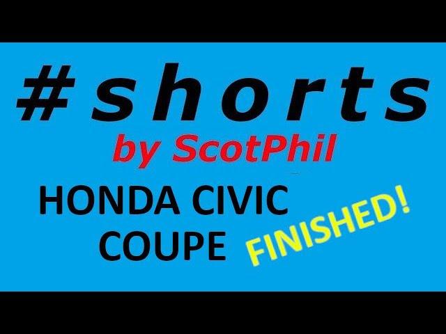 Honda Civic Coupe #shorts