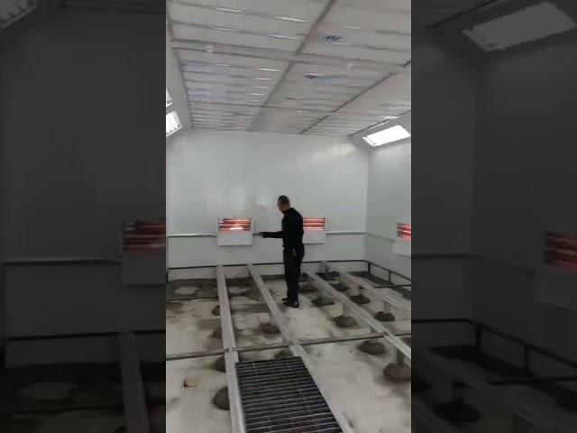 Automatic paint booth #carrepair #autorepair #spraybooth #paintbooth #painting #spraypaint #auto