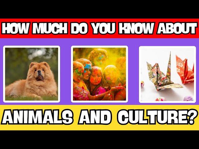 Fascinating Animal Facts  and Cultural Trivia    Test Your Knowledge! 